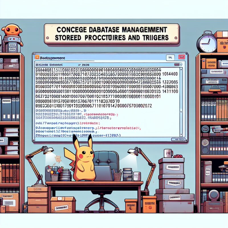저장 프로시저와 트리거의 효율적 사용법